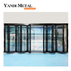 Yandi Système d'isolation thermique porte moustiquaire coulissante en aluminium double triple verre