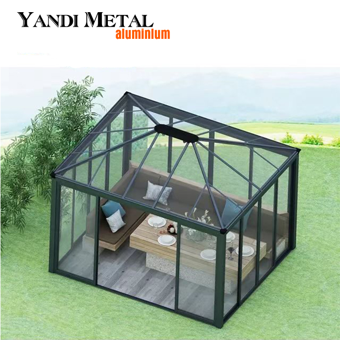 Gazebos extérieurs imperméables Gazebos de jardin modernes en aluminium Gazebos extérieurs et gazebos en métal Fabricants d'aluminium