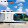 Capsule Apple amovible pour l'extérieur, maison/hôtel/maison, petite capsule spatiale, maison intégrée mobile
