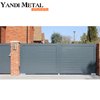 Combinaison de porte de clôture en aluminium, balustrade en aluminium 6063/6061/6060 T5, vente en gros d'usine