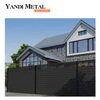 Piscine de jardin décorée de panneaux de clôture en aluminium composite Yandi