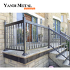 Garde-corps classiques simples en acier galvanisé en alliage d'aluminium, garde-corps d'escalier extérieur/intérieur en fer forgé