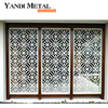 Clôture en aluminium personnalisée au design moderne, décoration de bricolage, écran métallique de confidentialité pour jardin, écran découpé au laser en aluminium