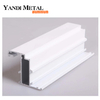 Texture bois décoratif profilé en aluminium modèle tuyau creux type aluminium fenêtre couleur bois imitation bois et profilé aluminium