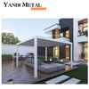 Terrasse extérieure électrique sur mesure volets électriques étanches toit pergola aluminium bioclimatique volets extérieurs étanches