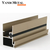Profilé en aluminium profilé en aluminium d'extrusion personnalisé Profilé en aluminium de revêtement en poudre extrusion multifonctionnelle