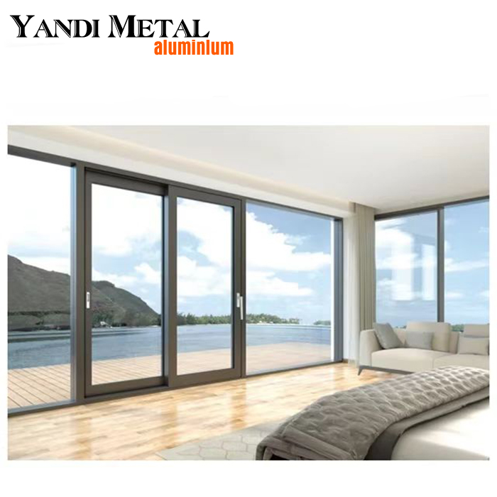 Acheter des fenêtres en aluminium avec des cadres ultra fins, une belle photo de fenêtres et de portes en aluminium, des contre-fenêtres en aluminium à vendre