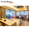 Offres de prix Logement transportable sur mesure Structure en acier préfabriqué chambres de capsules spatiales d'hôtel de luxe modernes