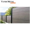 Clôture décorative de haute qualité pour jardin, patio, maison, semi-ou totale intimité, panneau de clôture de confidentialité pour jardin WPC