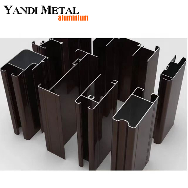 Fabricant de profilés extrudés en aluminium Fram personnalisé 6063 T5 avec surface anodisée, offre spéciale