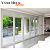 Nouvelle fenêtre chaude cadre de fenêtre en aluminium maison fenêtre à battants double verre pousser et tirer la fenêtre en aluminium