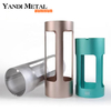 Abat-jour en aluminium CNC, coque de lampe en métal, coque en alliage d'aluminium personnalisée pour lampe de Camping