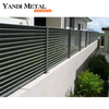 Clôture de sécurité de piscine en aluminium, peinture en poudre d'extérieur, panneau de clôture temporaire, clôture en aluminium
