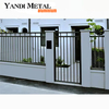 Fabricant de nouveaux panneaux de clôture en aluminium de conception moderne pour les clôtures en aluminium de sécurité de jardin et d'arrière-cour