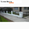 Clôture de jardin décorative en aluminium, clôture métallique de haute qualité, durable, fabrication personnalisée Yandi, offre spéciale