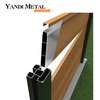 Piscine de jardin décorée de panneaux de clôture en aluminium composite Yandi