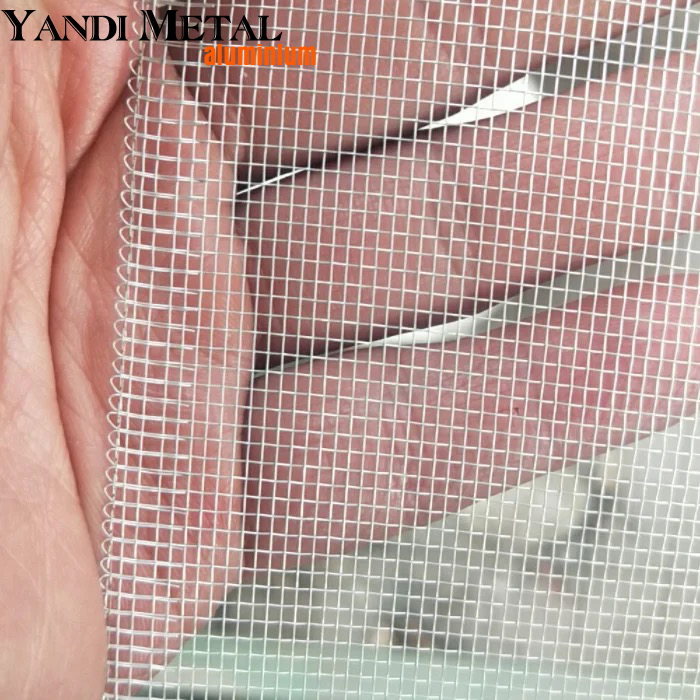 Maille en aluminium/maille de moustiquaire de fenêtre en aluminium