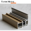 Profilé creux d'extrusion d'aluminium industriel, fabrication de fenêtres en aluminium Yandi Chine fabricant d'extrusion de fenêtre