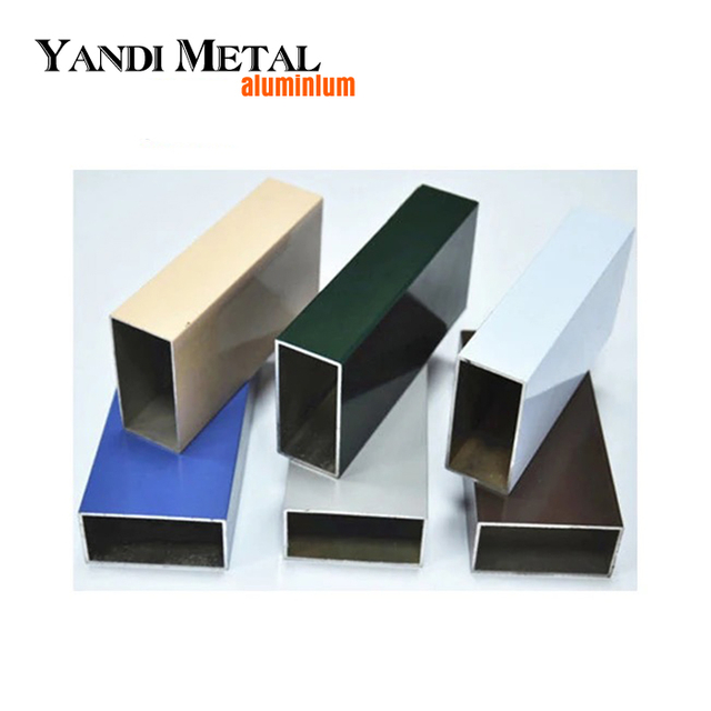 Profilés d'extrusion d'aluminium du marché éthiopien Profilés en aluminium avec revêtement en poudre