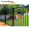 Clôture extérieure en aluminium de haute qualité, décoration de jardin de maison, plaque de clôture de ferme résidentielle moderne, profil en aluminium