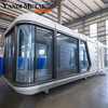 Maison préfabriquée Structure en acier préfabriquée sur mesure hôtel mobile vente modulaire maison capsule éco-conteneur