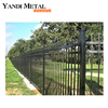 Panneau de clôture en aluminium de sécurité d'arrière-cour de villa de clôture de lattes en aluminium de jardin direct d'usine