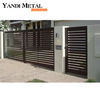 Fabricants de panneaux de clôture en aluminium de jardin nouvellement conçus Panneaux de clôture en métal bon marché en aluminium