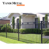 Fabricant de nouveaux panneaux de clôture en aluminium de conception moderne pour les clôtures en aluminium de sécurité de jardin et d'arrière-cour