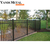 Clôture en aluminium de vente chaude clôture de confidentialité en métal garde-corps de jardin clôture de protection contre la corrosion clôture en aluminium