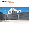 Conception étanche haute sécurité en aluminium clôture de jardin intimité panneau de clôture en aluminium maison