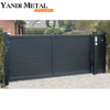 Combinaison de porte de clôture en aluminium, balustrade en aluminium 6063/6061/6060 T5, vente en gros d'usine