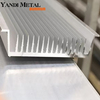 Dissipateur thermique à ailettes personnalisé, profil en aluminium, approvisionnement d'usine CNC, offre spéciale