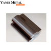 Profilés en aluminium populaires Profilés extrudés en aluminium 6063T5 Fabricant Profilés extrudés en aluminium