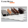 Profilé en aluminium profilé en aluminium d'extrusion personnalisé Profilé en aluminium de revêtement en poudre extrusion multifonctionnelle