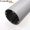 Caloduc plat en aluminium/dissipateur thermique en aluminium de grandes tailles/fabricant de tuyaux en aluminium de grand diamètre