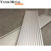 Caloduc plat en aluminium/dissipateur thermique en aluminium de grandes tailles/fabricant de tuyaux en aluminium de grand diamètre