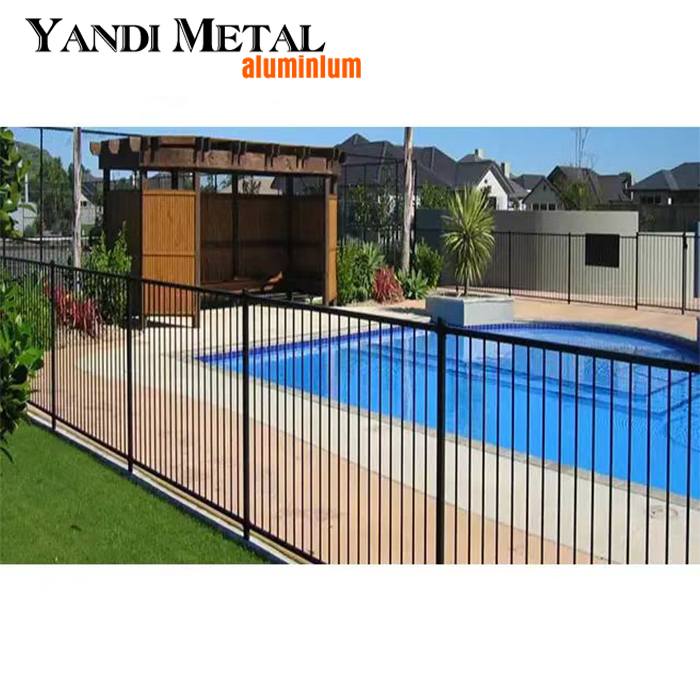 Clôture de jardin en plaque d'aluminium, clôture extérieure, qualité durable, nouvelle collection
