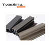 Cadre de fenêtre de haute qualité, porte en forme d'aluminium, prix de l'aluminium en Chine, 6063 portes pliantes par tonne d'aluminium, prix