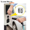 Coque de chargement de batterie de véhicule électrique personnalisée, profil de coque en aluminium CNC pour usine de source de centrale électrique