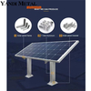 Profil en aluminium OEM mat anodisé argent 6063-T5 en alliage solaire pour cadre de panneau solaire