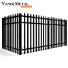 Panneau de clôture en aluminium, métal enduit de poudre, clôture de confidentialité, clôture de piscine de jardin extérieur résidentiel en aluminium