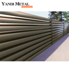 Garde-corps de jardin en aluminium T5, vente en gros d'usine, confidentialité haut de gamme, 6063/6061/6060/6005