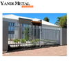 Panneaux de clôture de piscine en aluminium enduit de poudre de sécurité, panneaux de clôture de patio de jardin horizontaux en métal Anti-escalade