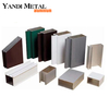 Acheter 6061 6063 Profilés extrudés en aluminium anodisé à cadre personnalisé de vente chaude du fabricant Yandi