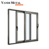 Nouvelle fenêtre chaude cadre de fenêtre en aluminium maison fenêtre à battants double verre pousser et tirer la fenêtre en aluminium