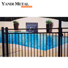 Clôture de jardin extérieure classique en aluminium, clôture en aluminium, balcon de maison, piscine d'arrière-cour, clôture personnalisée en métal