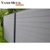 Clôture en aluminium en gros Clôture de sécurité de jardin Clôture de confidentialité de jardin Fabricant Yandi