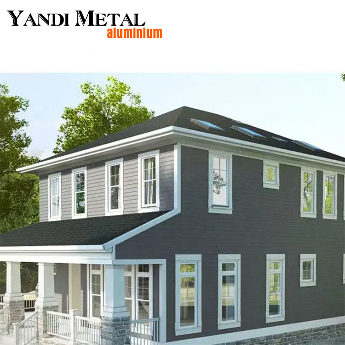 Fenêtre isolante en aluminium à double vitrage de conception professionnelle de vente directe d'usine
