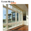 Maison de style moderne Windows Double vitrage fenêtre coulissante en aluminium de conception simple