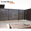 Clôture de jardin décorative en aluminium, clôture métallique de haute qualité, durable, fabrication personnalisée Yandi, offre spéciale
